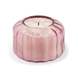 Kaars Ripple Glass Desert Peach - small / Paddywax
